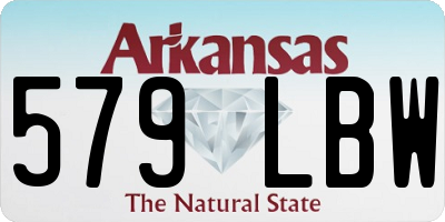 AR license plate 579LBW