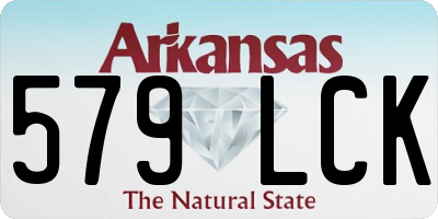 AR license plate 579LCK