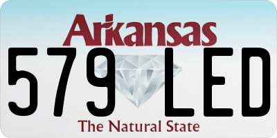 AR license plate 579LED