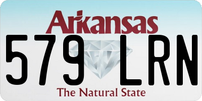 AR license plate 579LRN