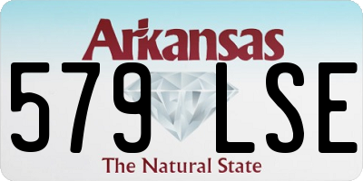 AR license plate 579LSE