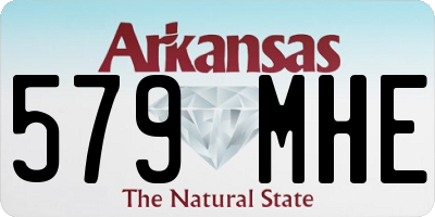 AR license plate 579MHE