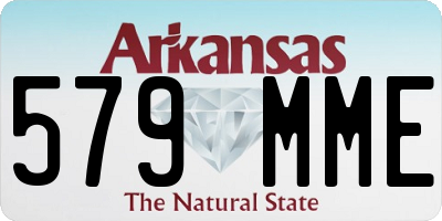 AR license plate 579MME