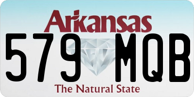 AR license plate 579MQB