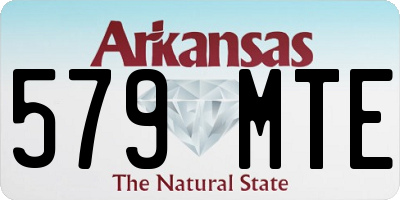 AR license plate 579MTE