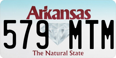 AR license plate 579MTM