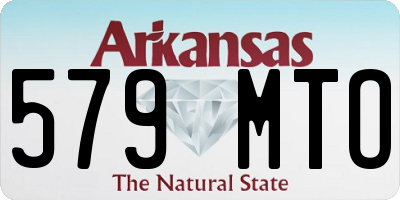 AR license plate 579MTO