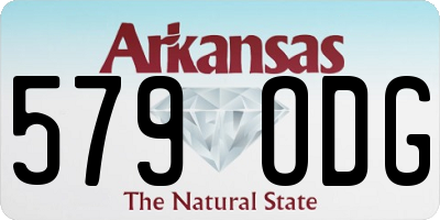 AR license plate 579ODG