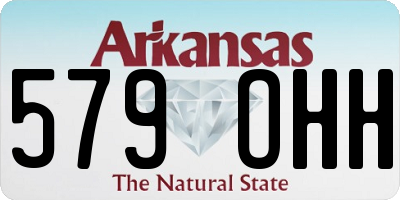 AR license plate 579OHH