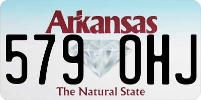 AR license plate 579OHJ