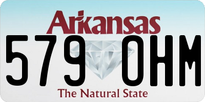 AR license plate 579OHM