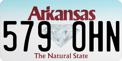 AR license plate 579OHN