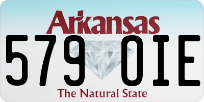 AR license plate 579OIE