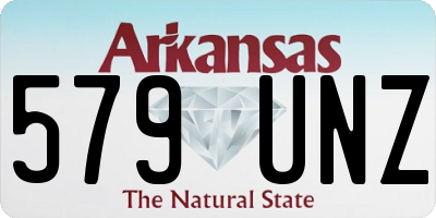 AR license plate 579UNZ