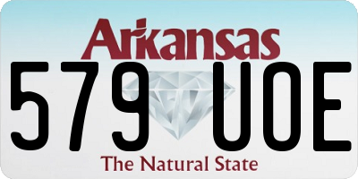 AR license plate 579UOE