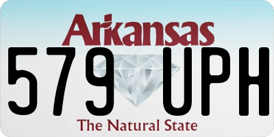 AR license plate 579UPH