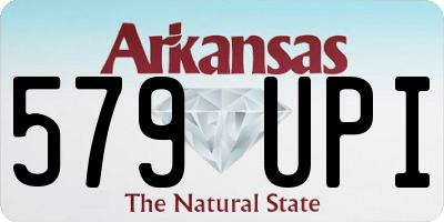 AR license plate 579UPI