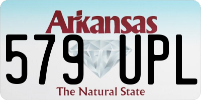 AR license plate 579UPL