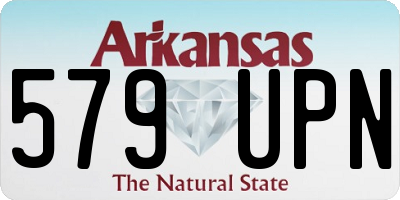 AR license plate 579UPN