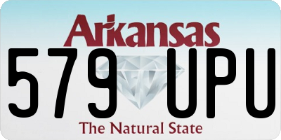 AR license plate 579UPU