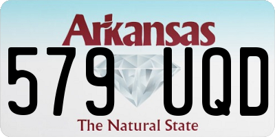 AR license plate 579UQD