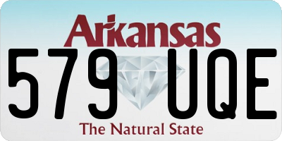 AR license plate 579UQE