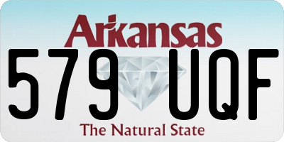 AR license plate 579UQF