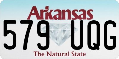 AR license plate 579UQG