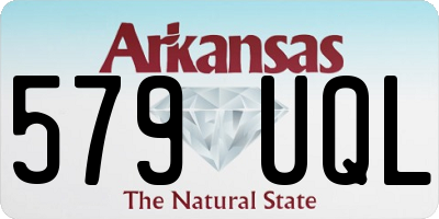 AR license plate 579UQL