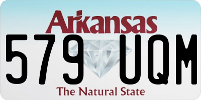 AR license plate 579UQM