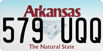 AR license plate 579UQQ