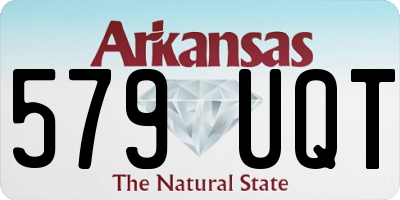 AR license plate 579UQT