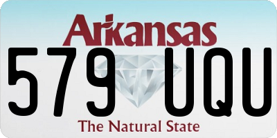 AR license plate 579UQU