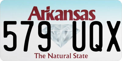 AR license plate 579UQX