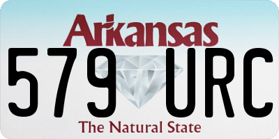 AR license plate 579URC