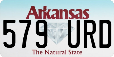 AR license plate 579URD