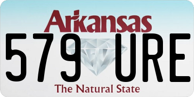 AR license plate 579URE