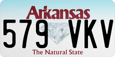 AR license plate 579VKV