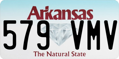 AR license plate 579VMV
