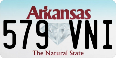 AR license plate 579VNI