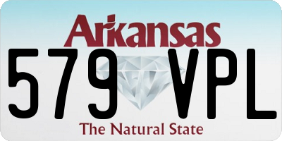 AR license plate 579VPL