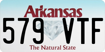 AR license plate 579VTF