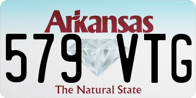 AR license plate 579VTG