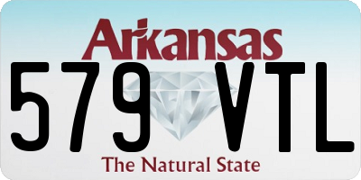AR license plate 579VTL