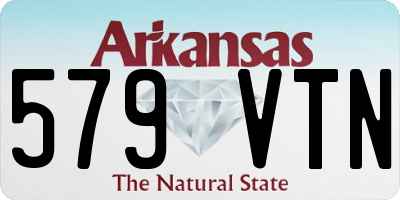 AR license plate 579VTN