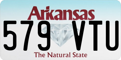 AR license plate 579VTU