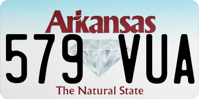 AR license plate 579VUA