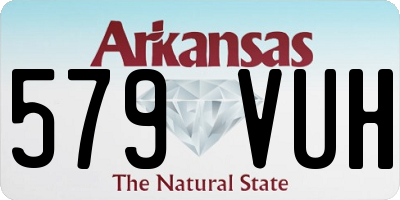 AR license plate 579VUH