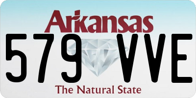AR license plate 579VVE