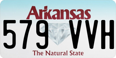 AR license plate 579VVH